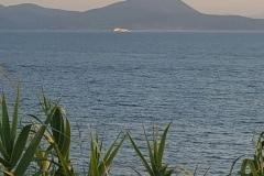 l'isola al tramonto